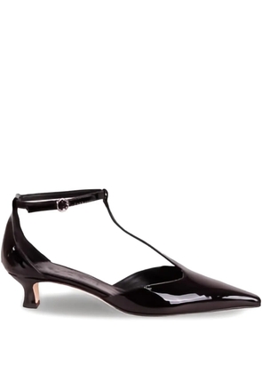 Aeyde 25mm Roda T-strap point-toe pumps - Black