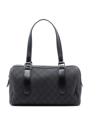 Gucci Pre-Owned 2016-2025 GG Denim Charmy boston bag - Grey