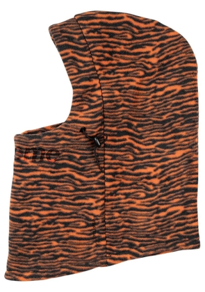 Supreme x Polartec tiger-print balaclava - Orange