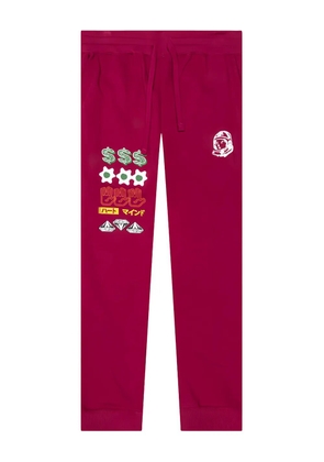 Billionaire Boys Club graphic-print track pants - Red