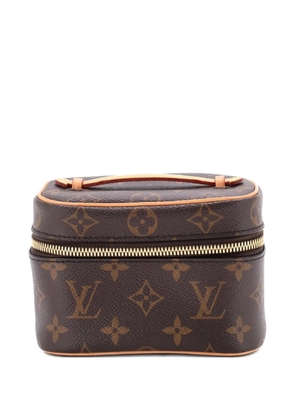Louis Vuitton Pre-Owned Nice Vanity Case Monogram Canvas Nano pouch - Brown