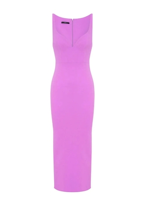 Alex Perry V-neck midi dress - Purple