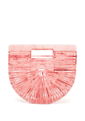 Cult Gaia mini Ark clutch bag - Pink