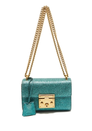 Gucci Pre-Owned 2024 padlock shoulder bag - Blue