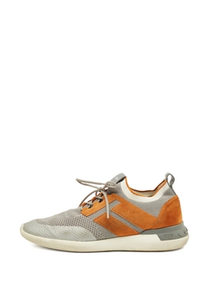 Tod's Knit fabric suede sneakers - Brown