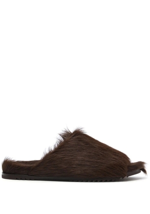 Rick Owens Granolas open-toe slippers - Brown