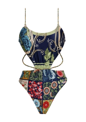 Agua By Agua Bendita Nadine swimsuit - Blue