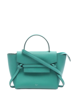 Celine Pre-Owned 00's micro Belt tote bag - Green