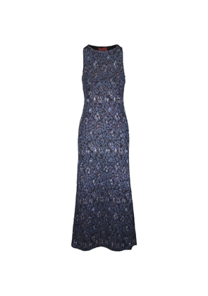 Missoni floral sleeveless dress - Blue