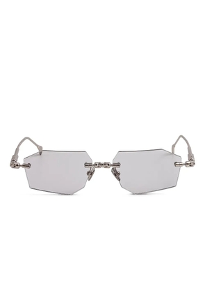 Kuboraum H63 octagonal-frame sunglasses - Grey