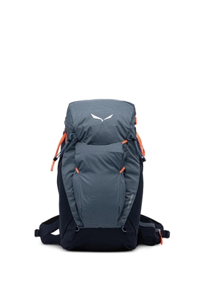 Salewa logo appliqué drawstring backpack - Blue