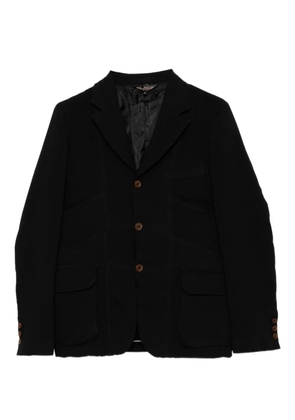 Black Comme Des Garçons panelled blazer