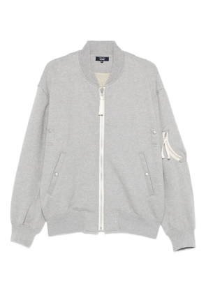 Comme des Garçons Homme zipped bomber jacket - Grey