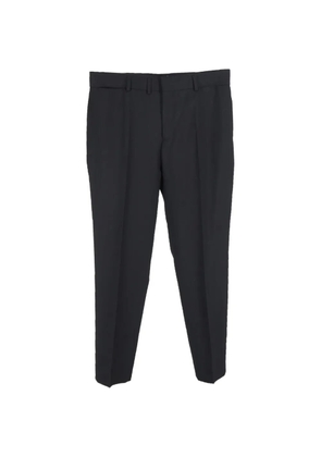 Saint Laurent Pre-Owned straight leg trousers - Black