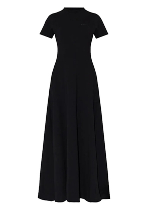 VETEMENTS flared maxi dress - Black