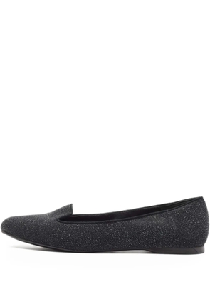 Saint Laurent Pre-Owned leather ballet flats - Black