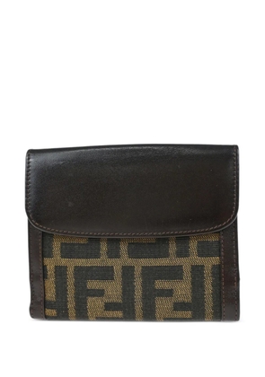 Fendi Pre-Owned 1990-2000s Zucca wallet - Black