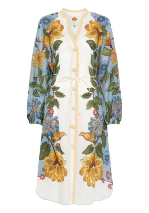 FARM Rio Garden tunic - Blue