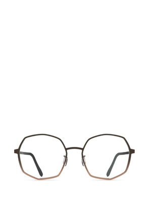 Blackfin geometric fame glasses - Brown