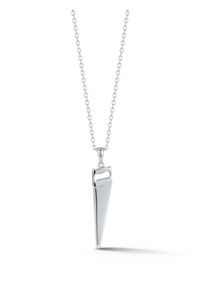 Mateo saw pendant necklace - Silver