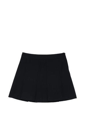 A.P.C. pleated mini skirt - Blue