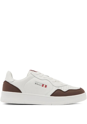 Bally jasper ribbon-detail leather sneakers - White