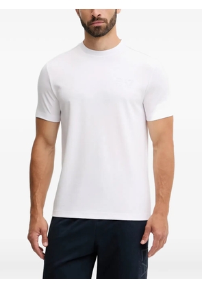 Ea7 Emporio Armani logo-detail T-shirt - White