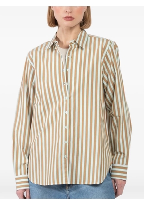 Xirena Beau striped buttoned shirt - Neutrals