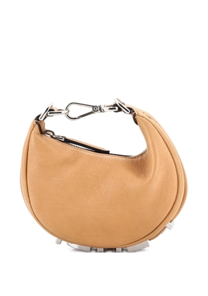 Fendi Pre-Owned Fendigraphy Bag Leather Nano hobo bag - Neutrals