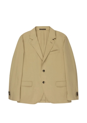 Incotex throat-latch blazer - Neutrals