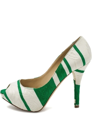Dolce & Gabbana Pre-Owned 120mm patterned pumps - White