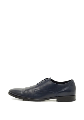 Tod's Vintage lace-up derby shoes - Blue