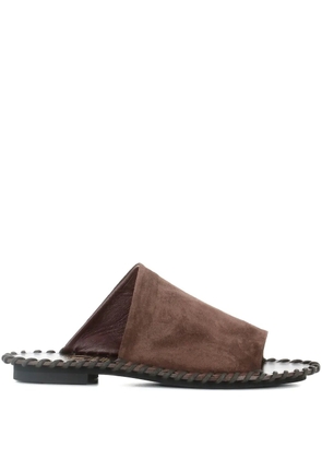 Alexander Hotto suede sandals - Brown