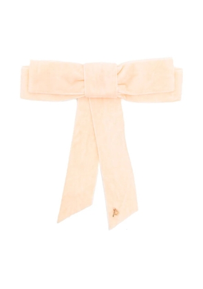 Parlor velvet hair clip - Orange