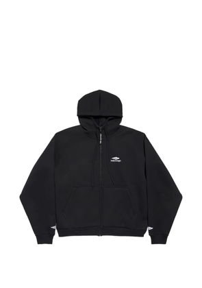 Balenciaga 3B Sports Icon zip-up hoodie - Black