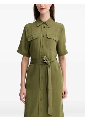 Gant belted shirt dress - Green