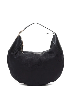 Gucci Pre-Owned 2015-2024 Horsebit Pattern Leather One shoulder bag - Black
