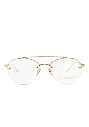 Leisure Society Avalon textured glasses - Gold