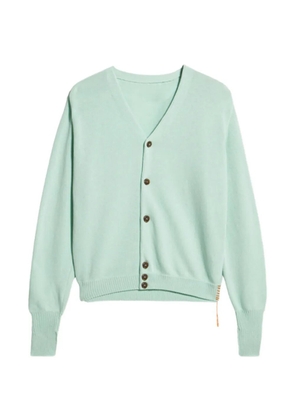 Fortela V-neck cardigan - Green