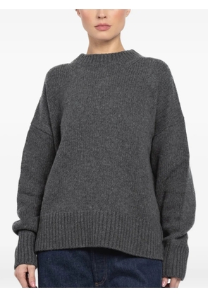 Nili Lotan crewneck knitted top - Grey