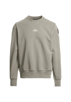 Parajumpers Fergus logo-patch crew-neck sweatshirt - Grey