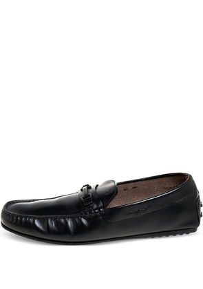 Tod's Vintage pre-owned leather loafers - Black