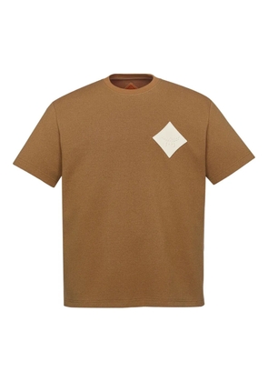 MCM logo-patch T-shirt - Brown