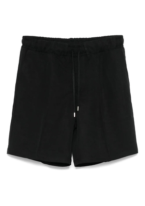 Costumein drawstring-waist shorts - Black