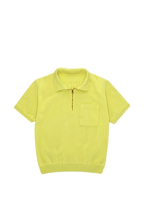 Fortela Yalepm zip pocket polo shirt - Yellow