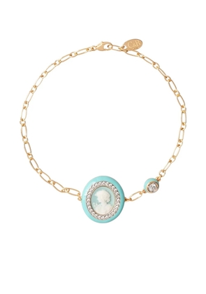 Cameo & Beyond Glam Ladies bracelet - Gold