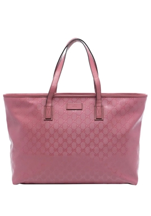 Gucci Pre-Owned 2016-2025 Large GG Imprime tote bag - Pink