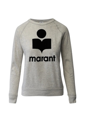 Isabel Marant Vintage Milly logo-detail crew-neck sweatshirt - Grey