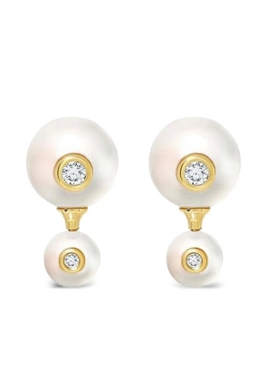 State Property 18K yellow gold Nemara pearl earrings