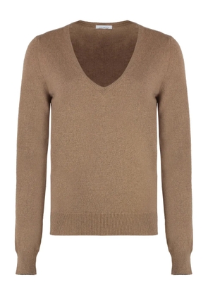Malo cashmere-wool jumper - Brown